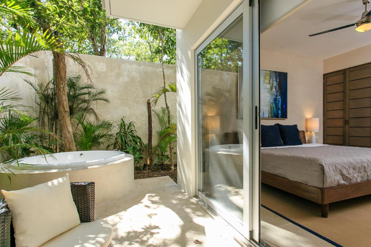 Charming Nature-Inspired Condos With Sultry Surroundings By Stella Rentals Tulum Exteriör bild