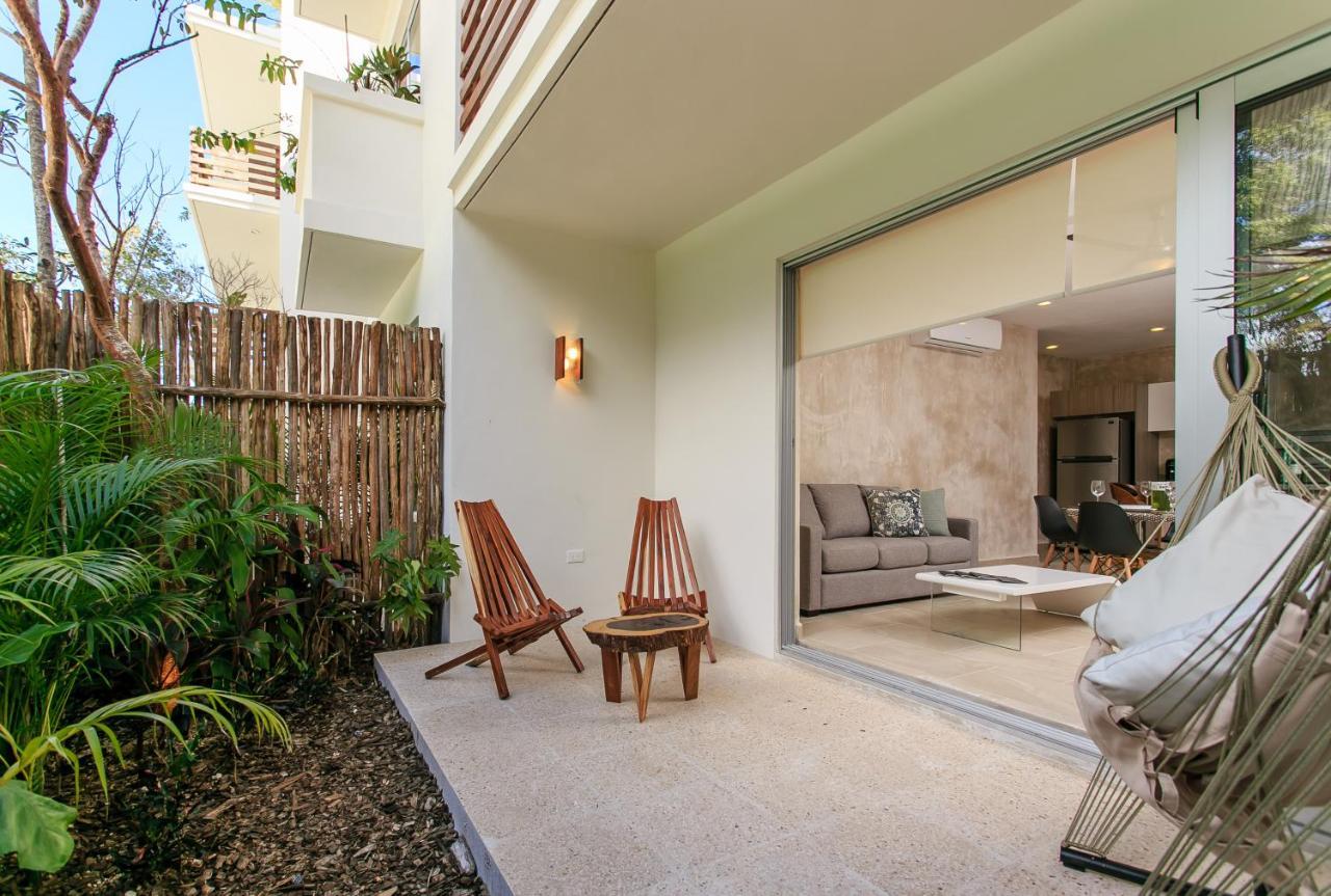 Charming Nature-Inspired Condos With Sultry Surroundings By Stella Rentals Tulum Exteriör bild