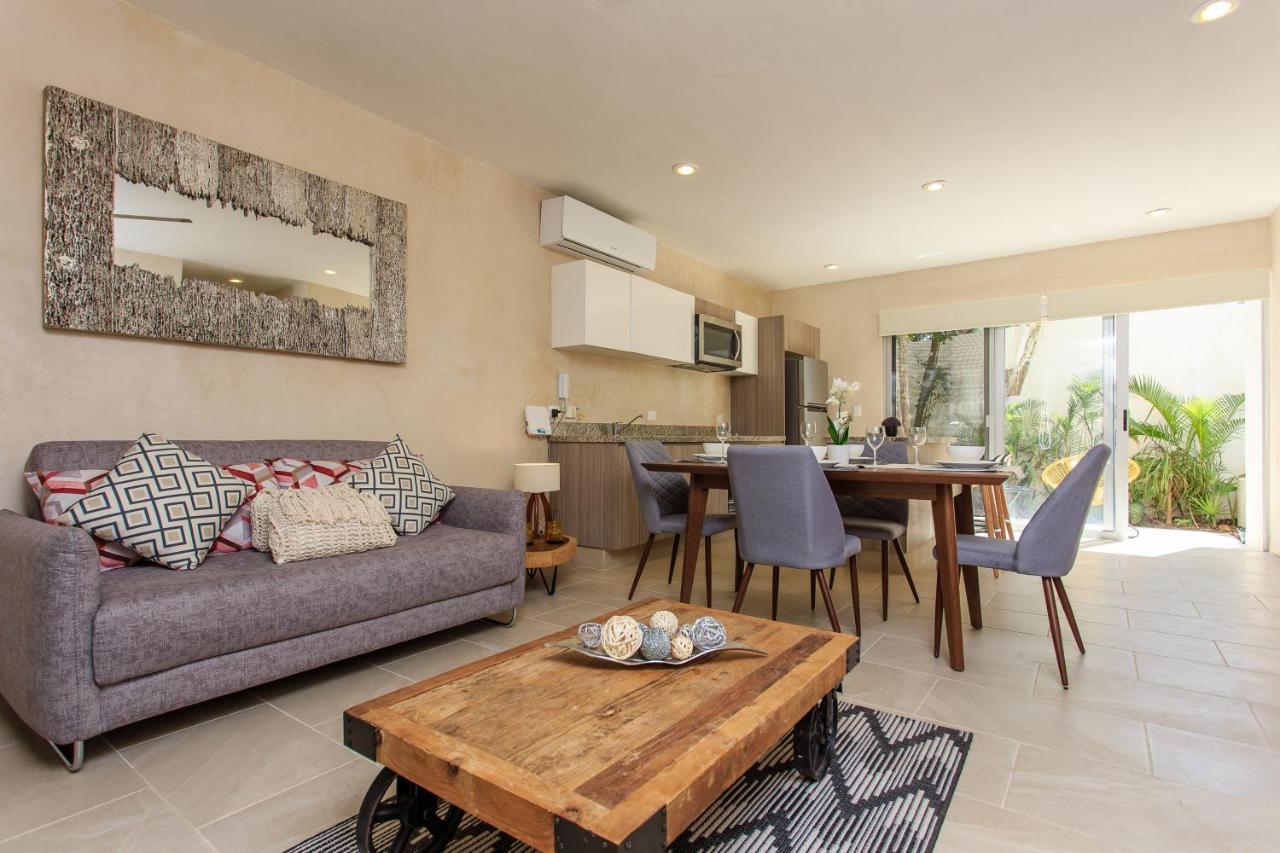 Charming Nature-Inspired Condos With Sultry Surroundings By Stella Rentals Tulum Exteriör bild